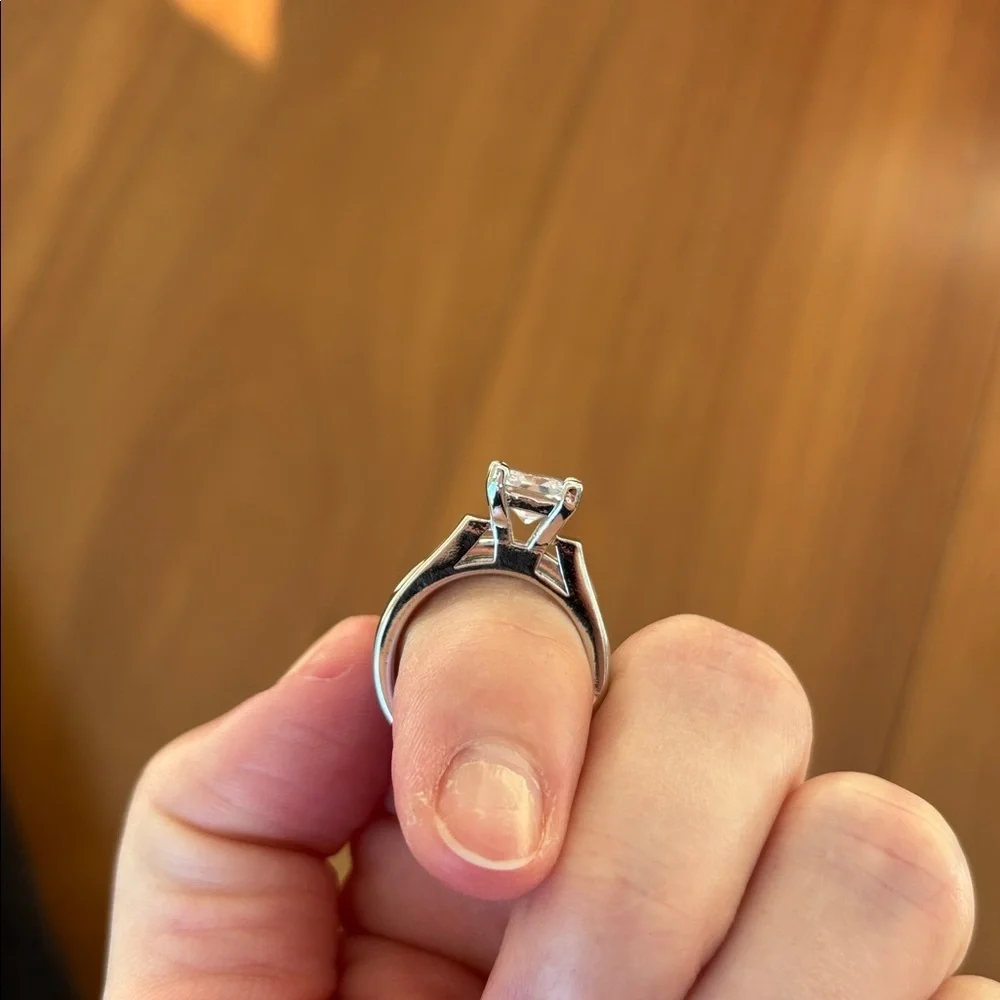 NWT CZ wedding set